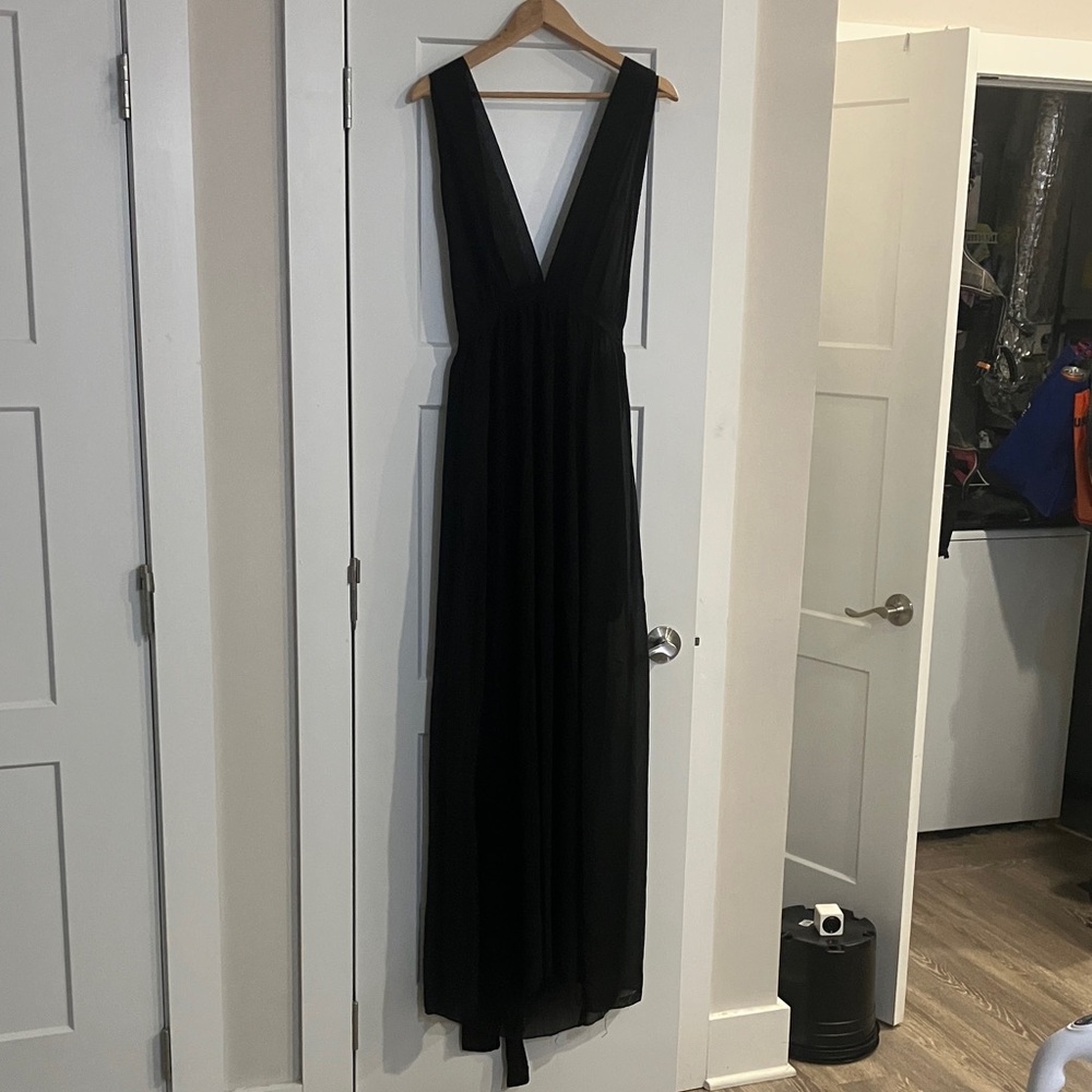 Chic Black Maxi Dress